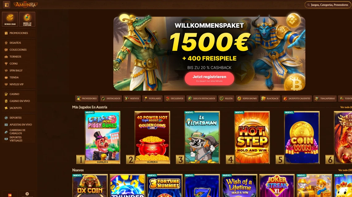 Amunra Casino Testbericht Deutschland